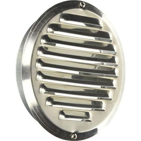 Edilplast Griglie di Aerazione Inox Acciaio 120mm
