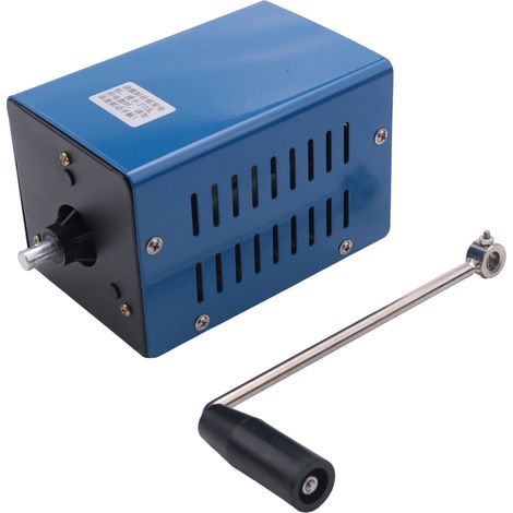 Haute Puissance Dynamo Chargeur Portable de Main D'Urgence Manivelle Chargement Usb Survie Générateur (1/5)