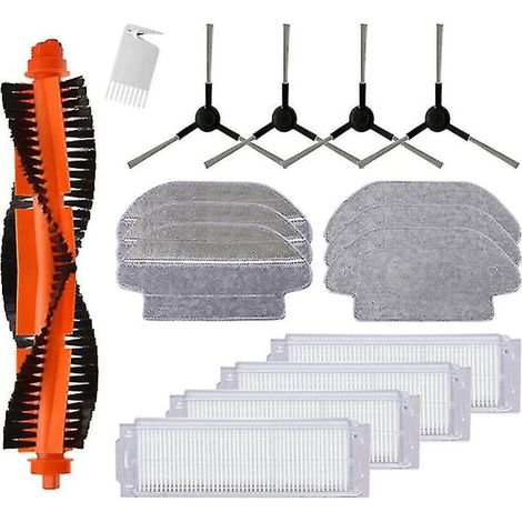Chiffons Filtre Hepa Brosse Pour Xiaomi Robot Aspirateur-laveur P Styj02ym 2s (1/3)