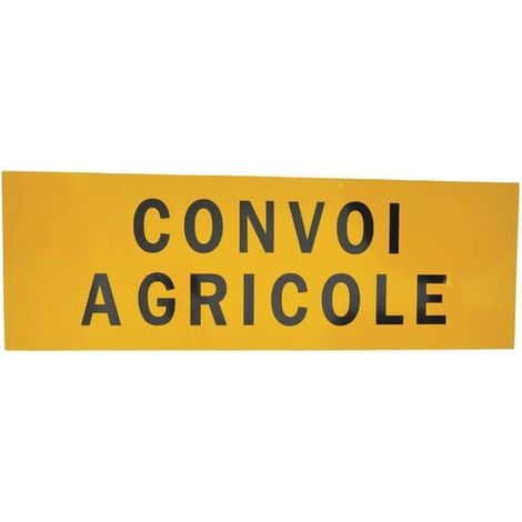 Panneau convoi agricole 1200 x 400mm UNIVERSEL 488861
