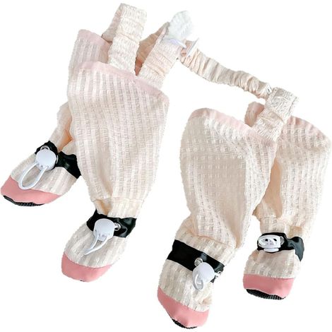 Jambières de Bottes à Bretelles pour Chien, Protecteur de Pattes antidérapant réglable pour la Pluie, la Neige, la Marche, Bottes imperméables pour Chien (1/5)