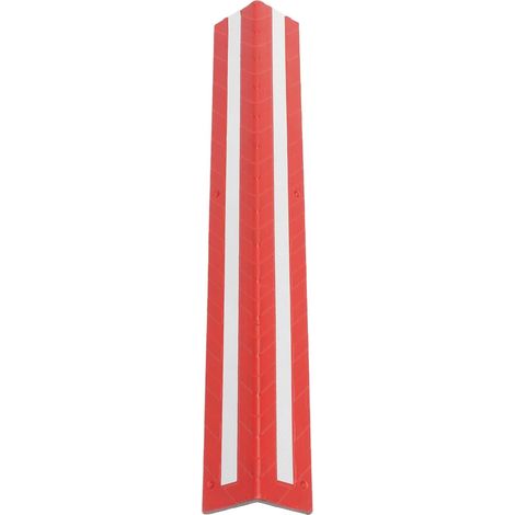 Protecteur de Mur de Garage, Protecteur d'angle de Mur de Garage 80 Cm, Protecteur de Bord de Mur Réfléchissant Résistant à la Compression en Caoutchouc pour la Protection des (1/5)
