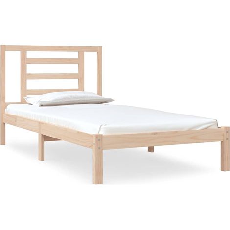 Maison Exclusive - Letto senza Materasso 90x190 cm in Legno Massello di Pino (1/5)