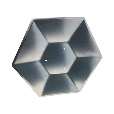 RIFLETTORE STUFA GAS PIRAMIDE ESAGONALE DOMUS