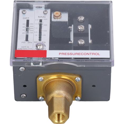LEFOO LF56 Régulateur de Pression Ajustable pour Gaz et Vapeur, Commutateur à Pression NPT1/4‑18 SPDT (1/5)