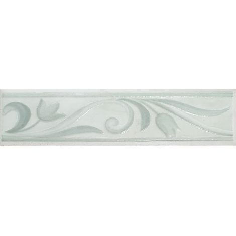 Listello in ceramica Aracena Verde 4,8x20 cm (1/2)