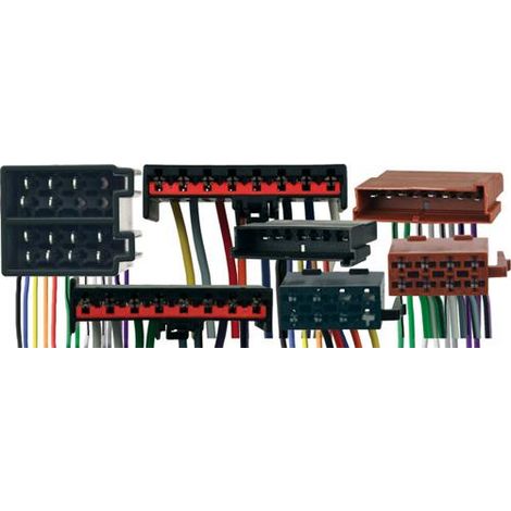 Fiches ISO Installation Kit Main Libre compatible avec Ford Fiesta av02 Escort Courrier Transit 96-05 Mondeo 94-03 Ka 97-02 Focus av05 Cougar Puma