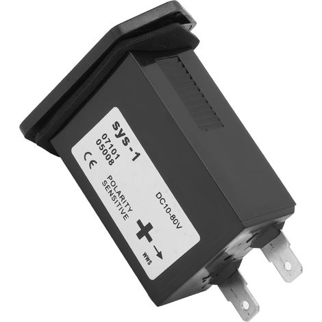 SYS1 Mechanischer Betriebsstundenzähler, elektronischer industrieller multifunktionaler, vollständig abgedichteter Quarz-Stundenzähler (1/5)