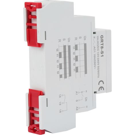 Miniatur-Zeitrelais GRT8-S1 AC/DC 12-240 V (1/5)