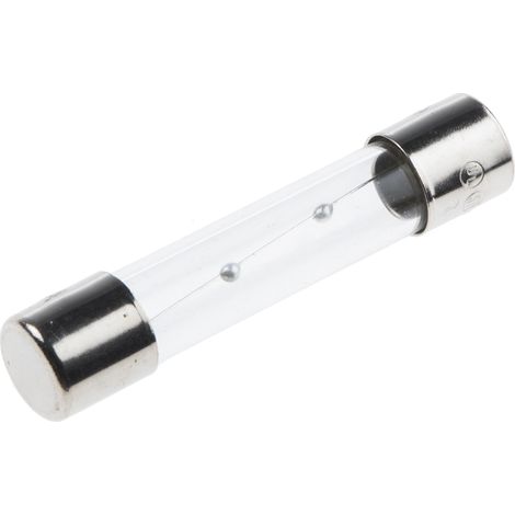 Cartouche fusible RS PRO, 4A, 6.3 x 32mm, Type T, 250V c.a.