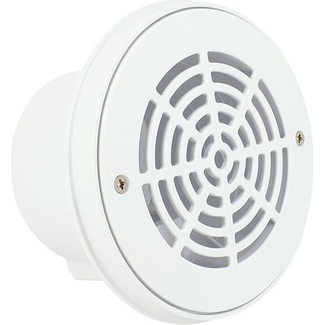 Hayward – Bonde de fond luxe à coller pour béton – Refoulement piscine – Installation facile – Résistante aux produits chimiques (1/2)