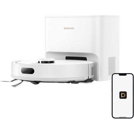 DREAME D20 Air Plus Robot Aspirapolvere Lavapavimenti con 20.000 Pa, Tecnologia Anti-groviglio, Stazione di Svuotamento Automatico (1/5)