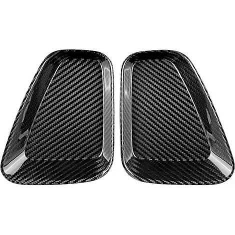 Autoaufkleber aus echtem Hartcarbon für die Rücklichtabdeckung des 500--
