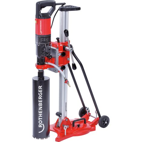 Rothenberger – Système de forage RODIACUT 250 – Moteur RODIADRILL 200 – Perçage humide jusqu’à Ø 200 mm – Perçage à sec jusqu’à Ø 225 mm (1/3)