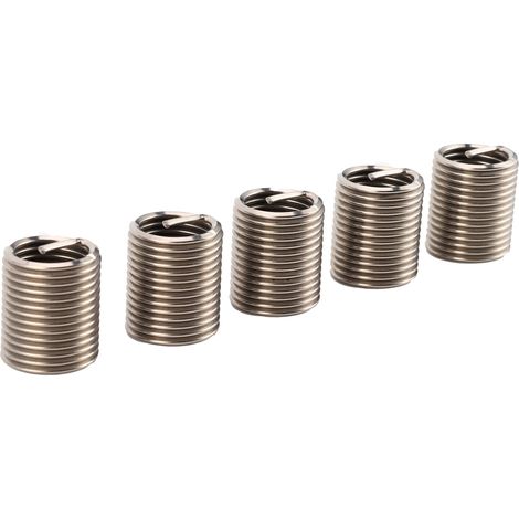 Lot de 5 inserts filetés mâles et femelles réducteurs pour écrous, outil de réparation, fixation en acier inoxydable M20x2,5x2D (1/5)