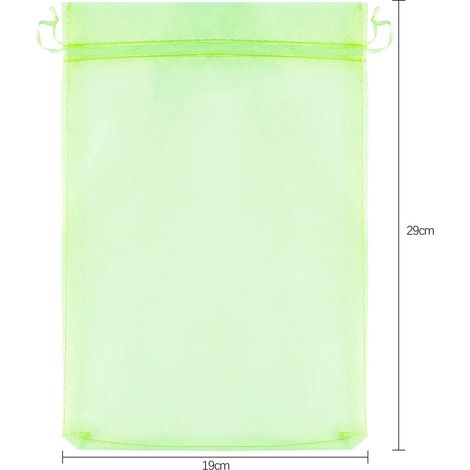 Filiyano-Vert - 30 x 20 cm, 100 sacs de protection pour fruits, sacs en filet pour raisins (1/5)