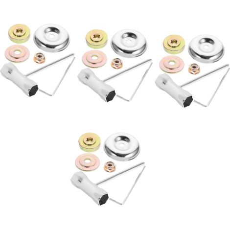 Lot De 4 Clés Universelles Pour Tondeuse À Gazon Disque De Coupe En Métal Pour Coupe-herbe Pièces De Rechange Pour Tondeuse À Gazon (1/5)