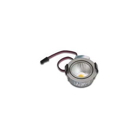 Hera LED-Einbaustrahler 5W 3000K 485lm edst mt Konv 1LED IP44 SR45-LED4,8WWWEDELSTAHLOPTIK (1/5)