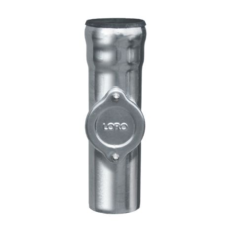 LORO-X-Reinigungsrohr 00550. DN 50, mit runder Reinigungsoeffnung