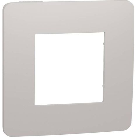 Cadre 1 élément STUDIO cava blanc SCHNEIDER NU280224 (1/3)
