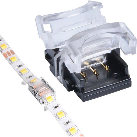 Connettore Hippo per strisce LED Larga 10mm IP65 RGBIC