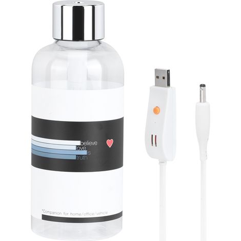 Mini humidificateur d'air portable, humidificateur en bouteille, brumisateur alimenté par USB pour la maison, le bureau et la voiture (1/5)