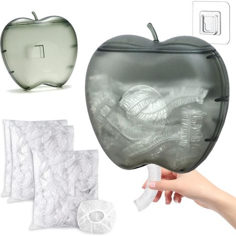 transparent Plastic Film Storage Box, Food Film Sleeve, Food Plastic Film Set, Food Cover Bags, Wall Mounted Plastic Bag Storage, Preservation Bag (1/5)