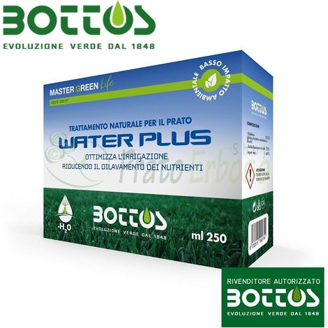 Water Plus - Agente surfattante ed umettante per prato da 250 gr