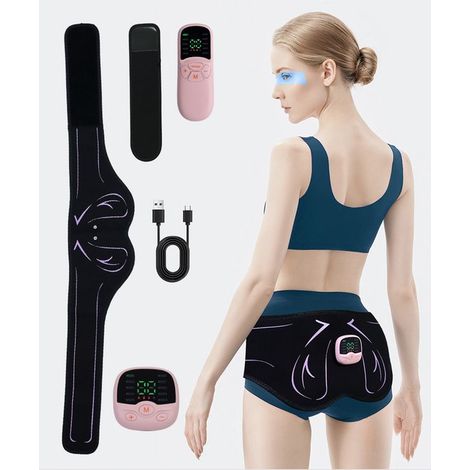 Moldeador de glúteos inteligente y entrenador de caderas, dispositivo activador muscular inteligente de 10 modos. (1/5)