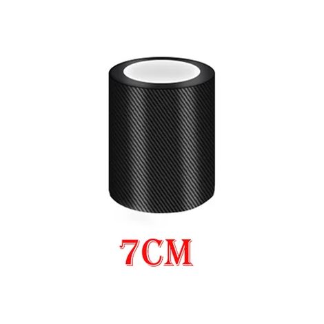 (10 m - 7 cm) Film protecteur de carrosserie en fibre de carbone nano, à coller soi-même, pour seuils de portières, rétroviseurs et protection anti-rayures. (1/5)