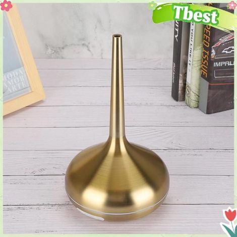 Tbest Humidificateur de Veilleuse LED 120 ml Humidificateur d'Air Doré Diffuseur de Parfum 7 Couleurs hygiene anti-cerumen (1/5)