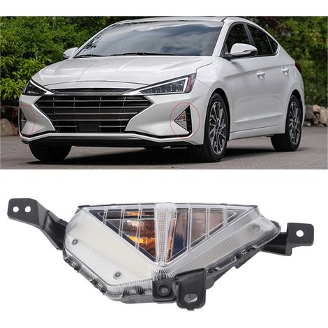 Blinker- und Nebelscheinwerferlampen vorne, kompatibel mit Hyundai Elantra 2019-2020 (links): 92301F2510 (1/5)