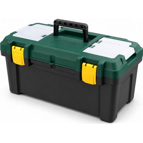 17-inch plastic toolbox with multi-layer storage (1/5)