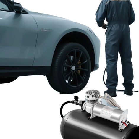 Compresseur d'air, puissance de 200-300W, tension de 12V, pression maximale de 200PSI, niveau de bruit de 72dB, compatibilité universelle (1/5)