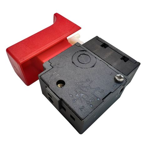 FA2-6/1BEK Drucktastenschalter Trigger Schalter 250V 6A Auslöseschalter für Schlagschrauber uvm. (1/4)