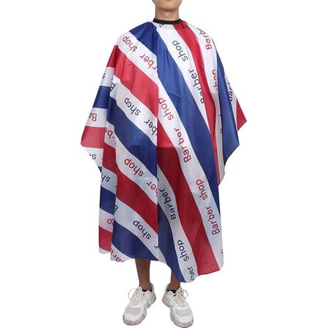 Salon Hairdressing Cape, Waterproof Polyester Anti-static Hair Cutting Salon Barber Gown Cape, Hair Cutting Hairdressing Cape Cloth Apron (1/5)