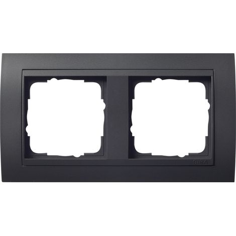 Placca copertura Gira event senza viti 11x12 cm antracite