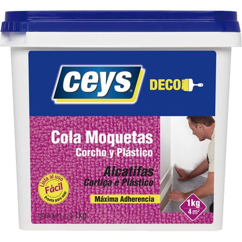 Pegamento para alfombras Ceys 1kg 504712 (1/2)