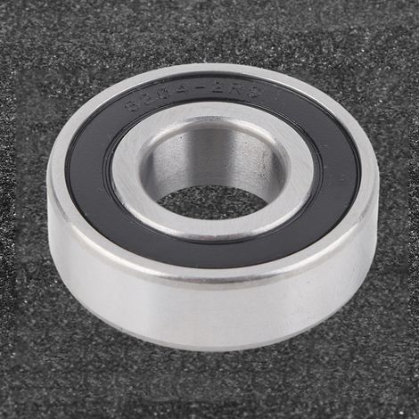 10 roulements à billes à gorge profonde, étanches double face, haute vitesse, 6204-2RS, 17 x 47 x 14 mm (1/5)