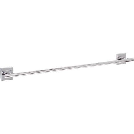 Tesa Ekkro Porta Asciugamani ad Anello, Metallo Cromato Lucido, Autoadesivo, Tecnologia di Montaggio Adesiva, 175mm x 195mm x 45mm (1/5)