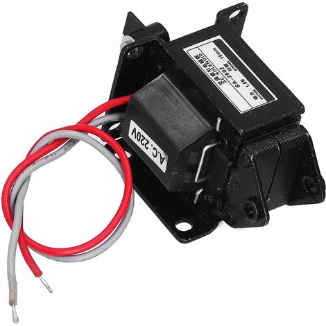 Électroaimant solénoïde BERM AC Traction Push Pull Aimant électrique AC220V SA‑2502 (1/5)
