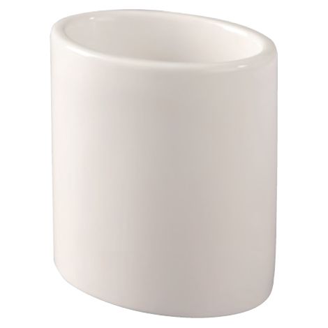 Bicchiere bianco - serie egg (1/3)