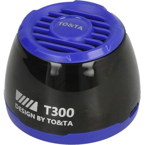 [PACZA] Altoparlante Bluetooth wireless MP3 microSD LED magnetico BLU N65N (1/5)