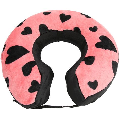 Collier Gonflable Pour Animaux - Collier De Protection Post-Chirurgie Pour Chiens Et Chats - Réglable - Modèle Peach - Taille L (1/5)