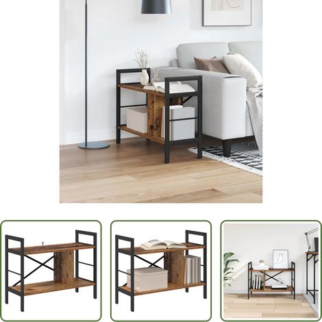 Meuble industriel - Étagère Bois Ancien 75 x 30 x 58,5 cm Bois d'ingénierie (1/5)