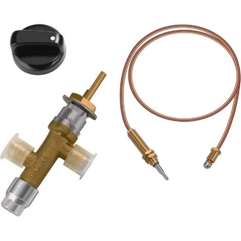 Kit de soupape de contrôle de sécurité pour foyer au gaz propane GPL basse pression (1/5)