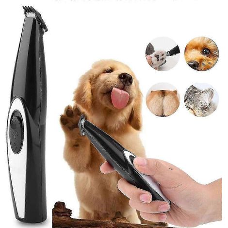Elektrischer Pfotenhaartrimmer für Haustiere, Hundefrisuren-Pediküre-Schergerät (1/4)