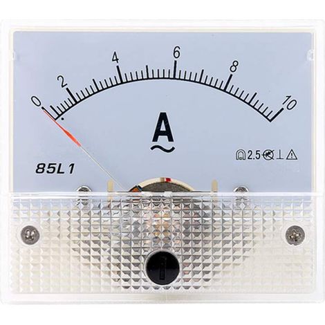 JIADRANGBEILY 85L1 - Ampèremètre analogique de panneau CA, cadran, 10 (1/5)