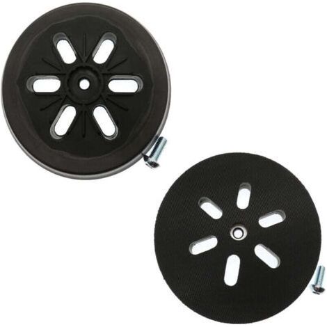 150 mm Sanding Disc Sanding Pad Compatible with Bosch GEX 150, GEX 150 AC, GEX 150 Turbo Sander Hardness (2 pieces) (1/4)