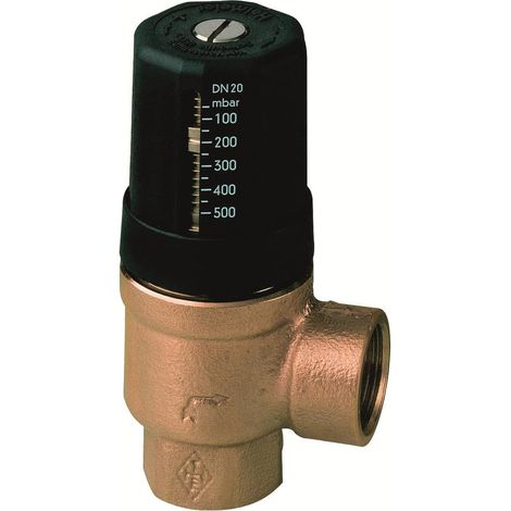 HEIMEIER Differenzdruck-Überströmventil Hydrolux, Innengewinde, DN 20, 5-50kPA, 5501-03.000 (1/4)